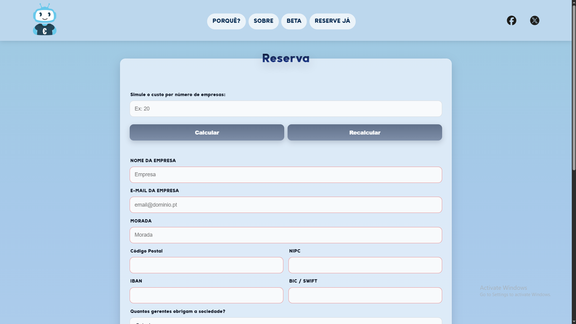 Print 4 — Website Bilibot